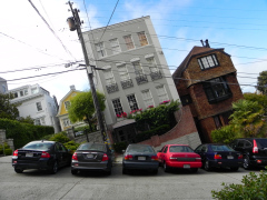 Filbert Street, San Francisco, Californien, USA