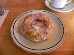 Wienerbrød fra Mortensens Bakery, Solvang, Californien, USA