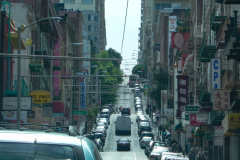 Stejle gader i San Francisco.