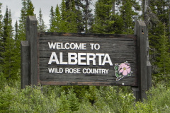 Så er vi i Alberta, Canada