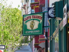 Caffe Trieste, San Francisco, Californien, USA