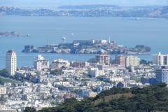 Udsigt fra Twin Peaks, San Francisco, Californien, USA