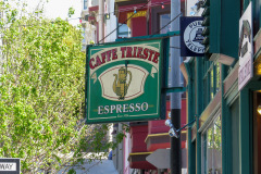 Caffe Trieste, San Francisco, Californien, USA