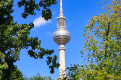 Berliner Fernsehturm, Berlin, Tyskland