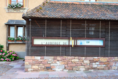 10 års bryllupsmiddag på 3-stjernede Auberge de L'Ill, Illhauseren, Alsace, Frankrig