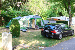 Campingpladsen, Kaysersberg, Alsace, Frankrig