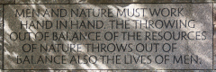 Franklin Delano Roosevelt Memorial, Washington D.C., USA