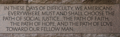 Franklin Delano Roosevelt Memorial, Washington D.C., USA