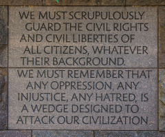 Franklin Delano Roosevelt Memorial, Washington D.C., USA