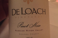 Winemakes Dinner på MASH med vine fra De Loach fra Californien.