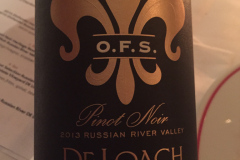 Winemakes Dinner på MASH med vine fra De Loach fra Californien.