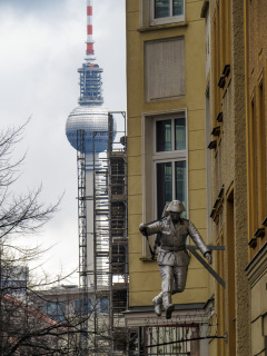 Gedenkstätte Berliner Mauer, Bernauer Strasse, Berlin, Tyskland