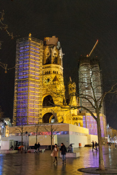 Kaiser-Wilhelm-Gedächtniskirche, Berlin, Tyskland