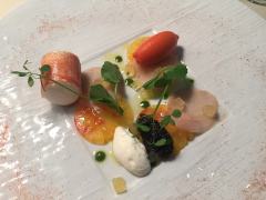 Middag på l'Atalier du Peintre i hjertet af Colmar, som altid en fantastisk oplevelse.