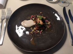 Middag på l'Atalier du Peintre i hjertet af Colmar, som altid en fantastisk oplevelse.