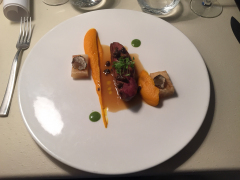 Middag på l'Atalier du Peintre i hjertet af Colmar, som altid en fantastisk oplevelse.