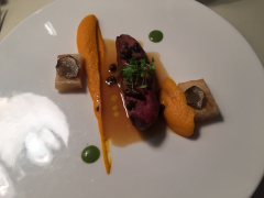 Middag på l'Atalier du Peintre i hjertet af Colmar, som altid en fantastisk oplevelse.