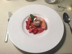 Middag på l'Atalier du Peintre i hjertet af Colmar, som altid en fantastisk oplevelse.
