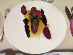 Endnu en sublim frokost på L'Atalier du Peintre i Colmar, Alsace.