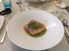 Endnu en sublim frokost på L'Atalier du Peintre i Colmar, Alsace.