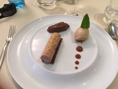 Endnu en sublim frokost på L'Atalier du Peintre i Colmar, Alsace.