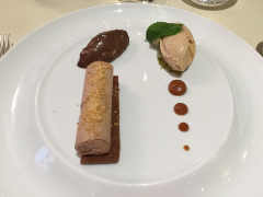 Endnu en sublim frokost på L'Atalier du Peintre i Colmar, Alsace.