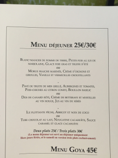 Endnu en sublim frokost på L'Atalier du Peintre i Colmar, Alsace.