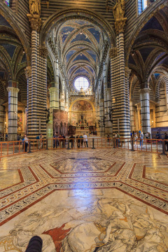 Siena, Toscana, Italien