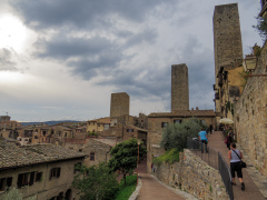 San Gimignano, Toscana, Italien