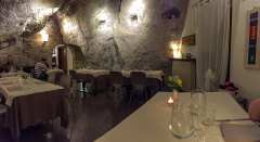 Ristorante La Berlera, Riva del Garda, Trentino, Italien. En super hyggelig restaurant med fantastisk mad.
