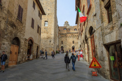San Gimignano, Toscana, Italien