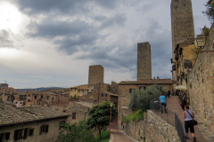 San Gimignano, Toscana, Italien