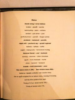 Middag på Kokkeriet.