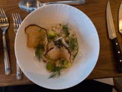 Middag på Raadvad Kro.