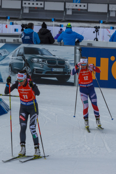Norsk skiskytte Tiril Eckhof, Holmenkollen, Oslo, Norge