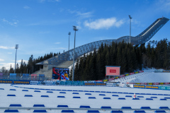 Skihopbakken på Holmenkollen, Oslo, Norge