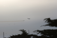 USAF ud og flyve i formation og lege med farver.