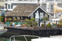 Husbåd ved Berkleley Marina, Berkeley, USA
