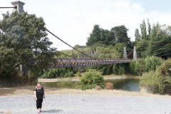 Clifden Suspension Bridge, South Island, New Zealand