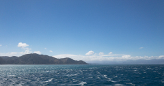 På vej fra Picton på sydøen til Wellington på nordøen.