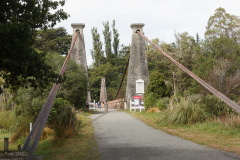 Clifden Suspension Bridge, South Island, New Zealand