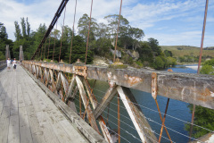 Clifden Suspension Bridge, South Island, New Zealand
