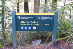 Mirror Lakes, South Island, New Zealand