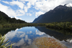 Mirror Lakes, South Island, New Zealand