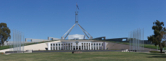 Parlamentsbygningen, Canberra Australian Capital Territory, Australien