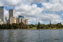 Operahuset og Sydney Harbour Bridge, Sydney, New South Wales, Australien