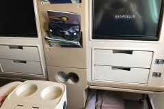 Hårdt arbejde på Business Class med Singapore Airlines fra Adelaide til Singapore