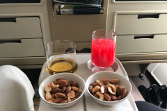 Hårdt arbejde på Business Class med Singapore Airlines fra Adelaide til Singapore