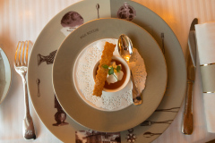 Fantastisk middag i et af Gastronomiens store templer, Restaurant Paul Bocuse i Lyon, Frankrig.