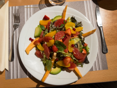 Middag på Stewala i Turckheim, Alsace. En superhyggelig lille restaurant.
